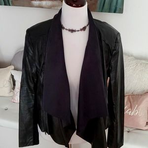 NWOT Faux Leather Jacket
